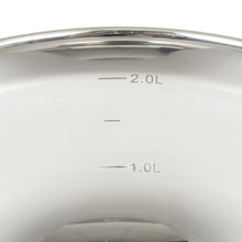 Laden Sie das Bild in den Galerie-Viewer, Daniks Modern Koctopfset aus Edelstahl mit Glasdeckel (2L, Ø 16cm + 2.9L, Ø 18cm + 4L, Ø 20cm)