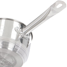 Laden Sie das Bild in den Galerie-Viewer, Daniks Tokio Kasserolle aus Edelstahl mit Glasdeckel (2L, Ø 16cm)