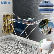 Laden Sie das Bild in den Galerie-Viewer, Nika Wäscheständer mit Flügeln / zusammenklappbar / für drinnen und draußen/ platzsparend